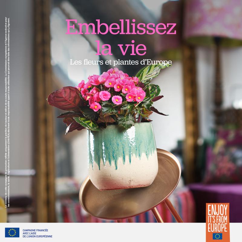 Joint promotional campaign for European flowers and plants Joint promotional campaign for European flowers and plants